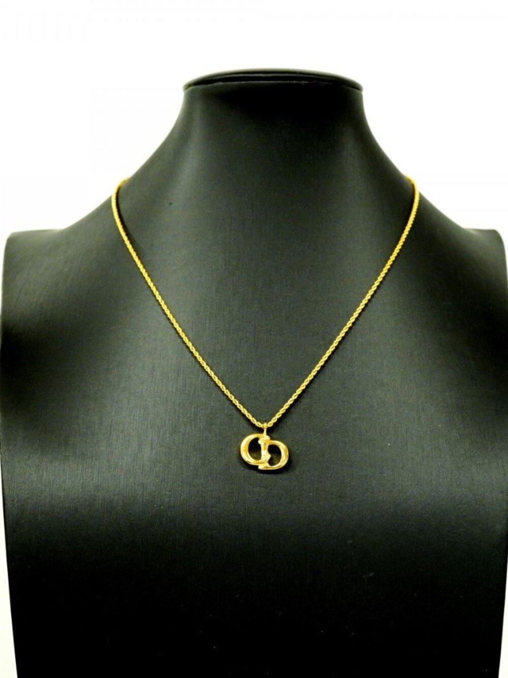 Dior Necklace CD Logo Gold Plated - Picture 5 of 5